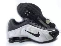 nike shox promos r4 -noir-blanc-noir